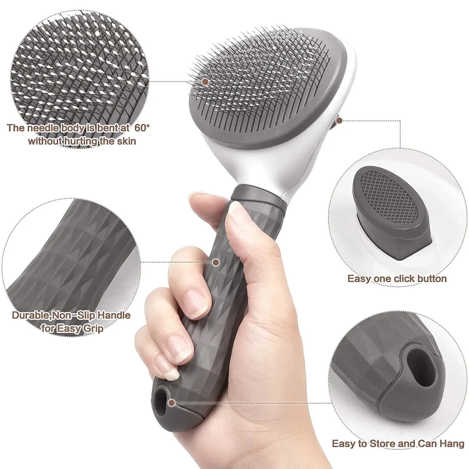 Pet Dog Brush Dog Hair Remover Dogs and Cats Pets Dogs Accessories Beauty Tools Cat Comb For Grooming Removes Hairs Supplies