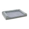 Wholesale Eco-Friendly Orthopedic Cooling Memory Foam Square Dog Bed Mat Calming Chew Proof Small Animals Deep Sleep Oxford